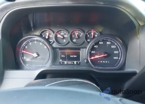 2019 Chevrolet Silverado 1500 Custom Trail Boss z USA, uszkodzony, nr VIN 1GCPYCEF1KZ380115